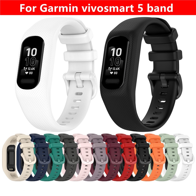 ✒ For Garmin Smart 5 Sillicone Wristband Strap For Garmin Vivosmart 5 Activity Fitness Tracker Smartwatch smart5 Replacement Band