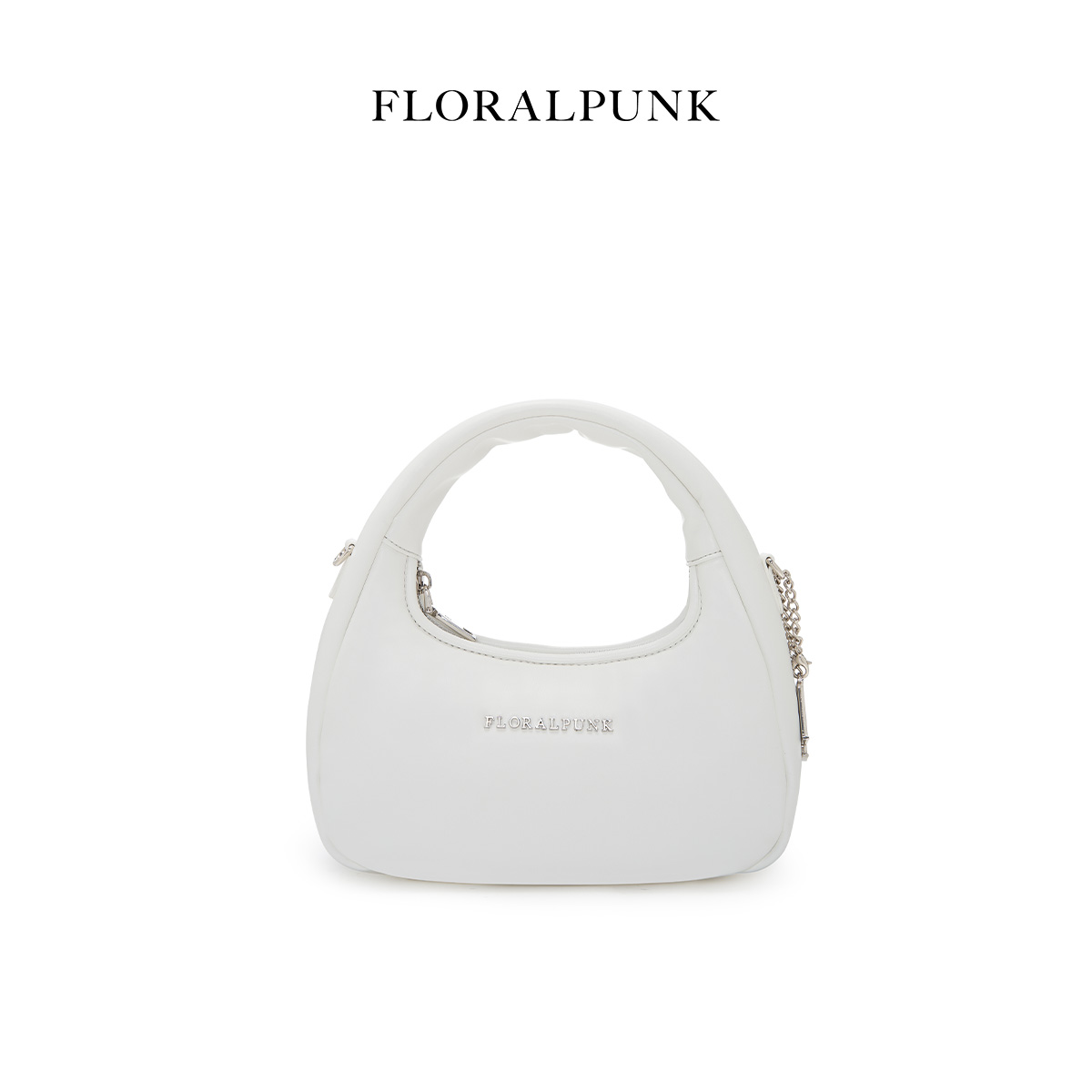 Túi xách Floralpunk Buffy Hobo Bag White