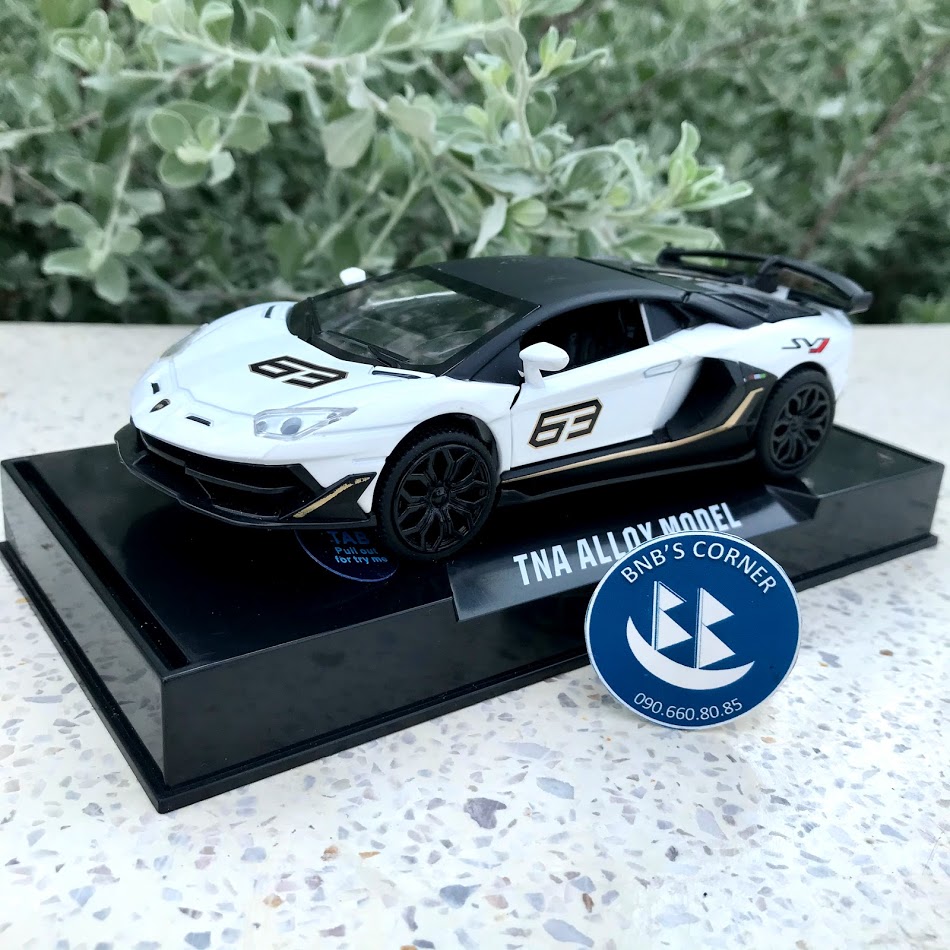|bnb's corner| xe mô hình lamborghini svj 63 tỷ lệ 1:32 - full box