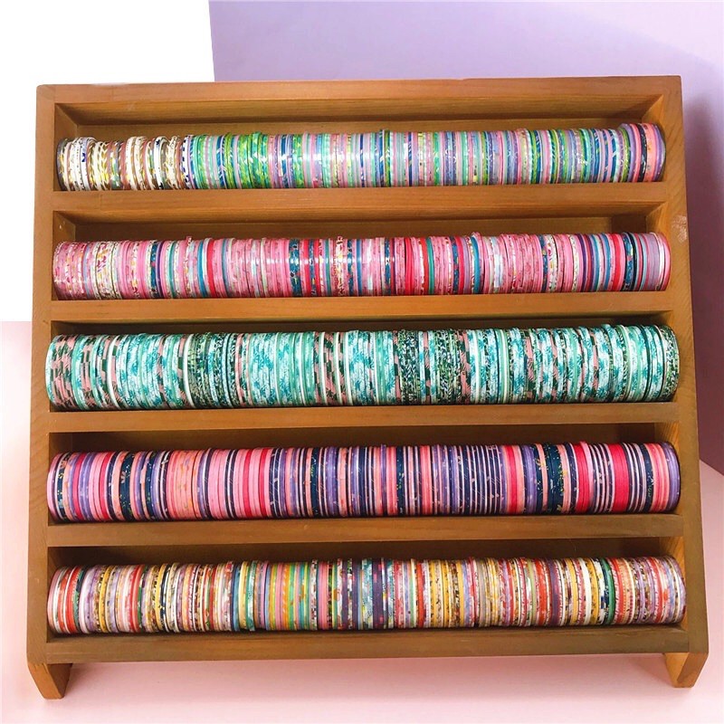 COMBO 20 CUỘN WASHI TAPE MINI 3mm DÙNG TRANG TRÍ ĐƯỜNG VIỀN