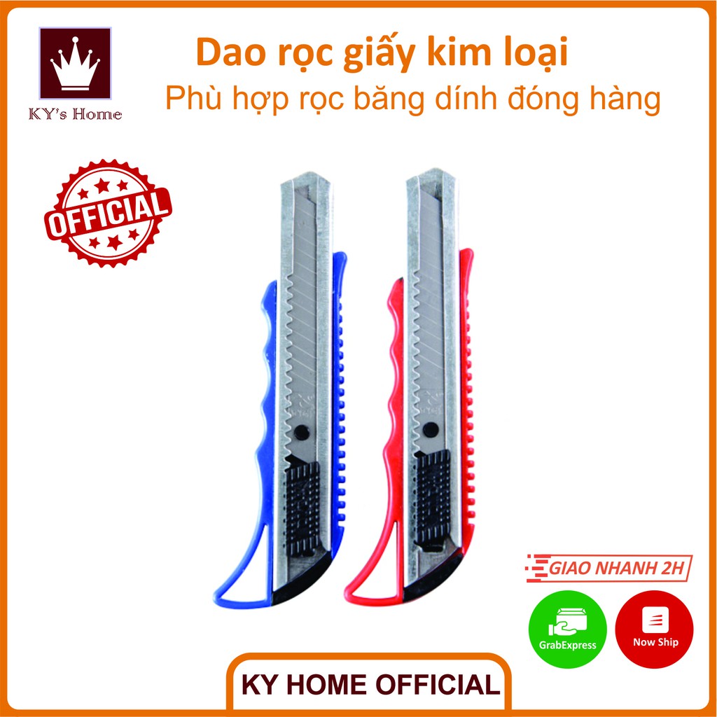 Dao rọc giấy văn phòng cỡ lớn tiện ích 15x3 cm