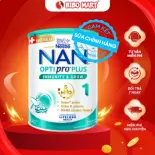 Sữa Bột Nestlé NAN OPTIPRO PLUS Từ Thụy Sĩ Tăng Cường Miễn Dịch Bổ Sung Khoáng Chất Số 1 Từ 0-6 Tháng 400g - Bibo Mart