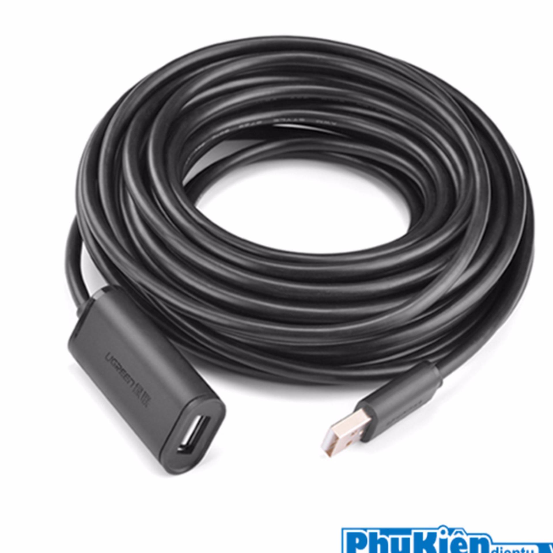 Cáp nối dài usb 2.0 10m có ic khuếch đại ugreen 10321