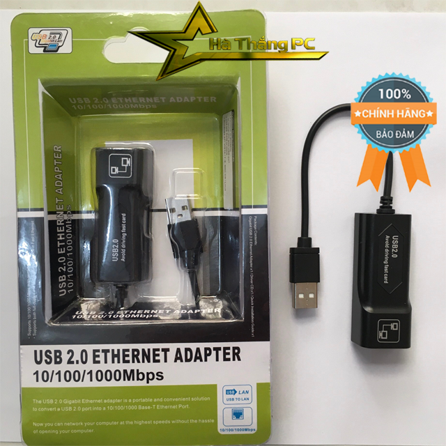 Bộ Chuyển USB To LAN RJ45 xịn