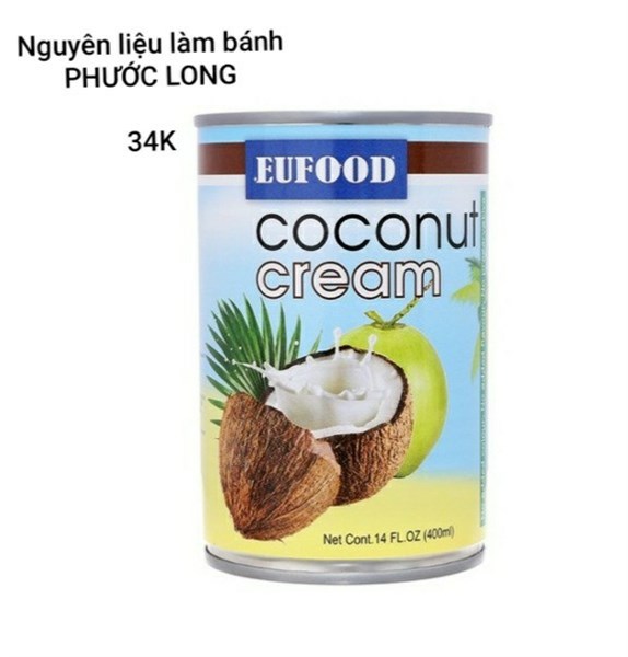 Nước cốt dừa eufood 400ml