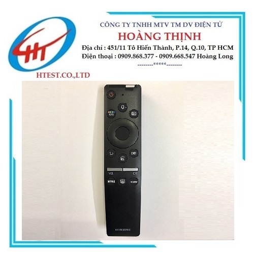 (Tặng kèm pin) Remote Samsung 4K, có giọng nói, mẫu cong, BN59-01312F - SP001050