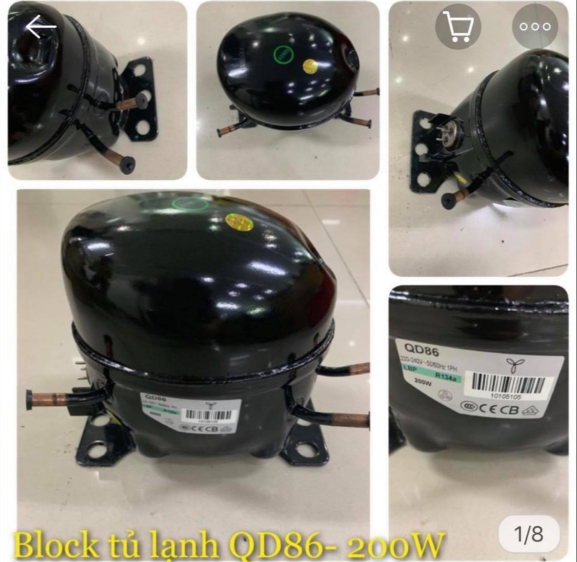 Block tủ lạnh qd86 -200w