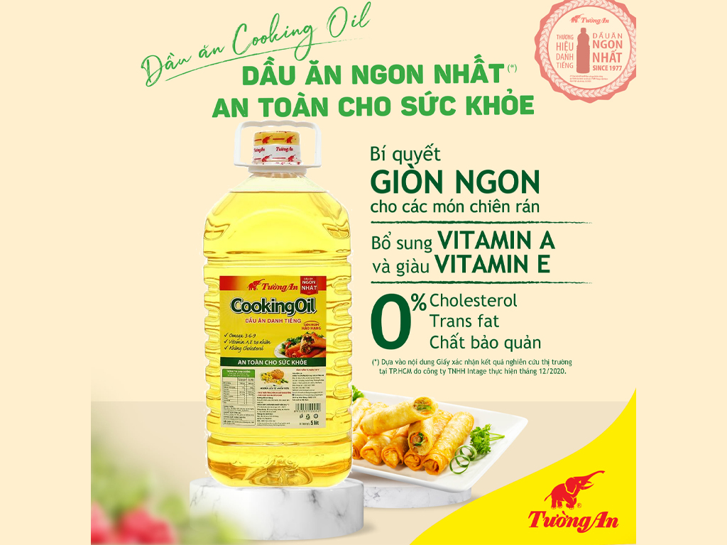 Dầu Thực Vật Tường An Cooking Oil can 5 lít