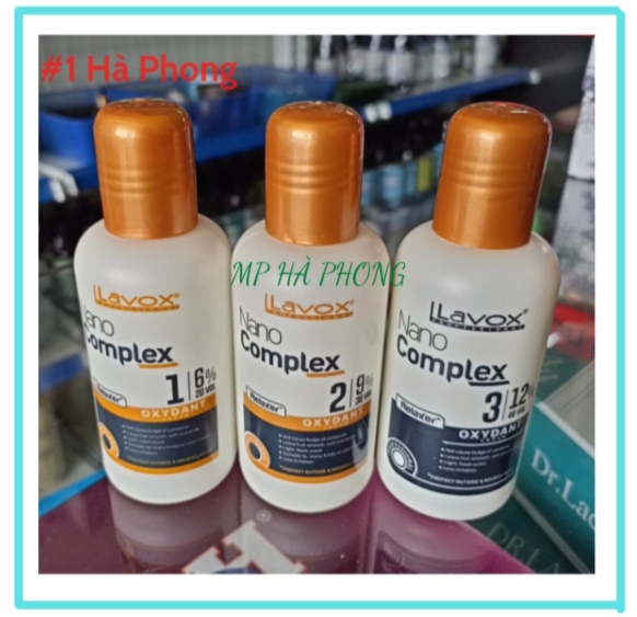 [ Chính Hãng ] Oxy Trợ Nhuộm Lavox Nano Complex  Oxy Olap Collagen 6, 9, 12 ( Chai 100ml) Mùi Thơm Không Xót Rát Da Đầu