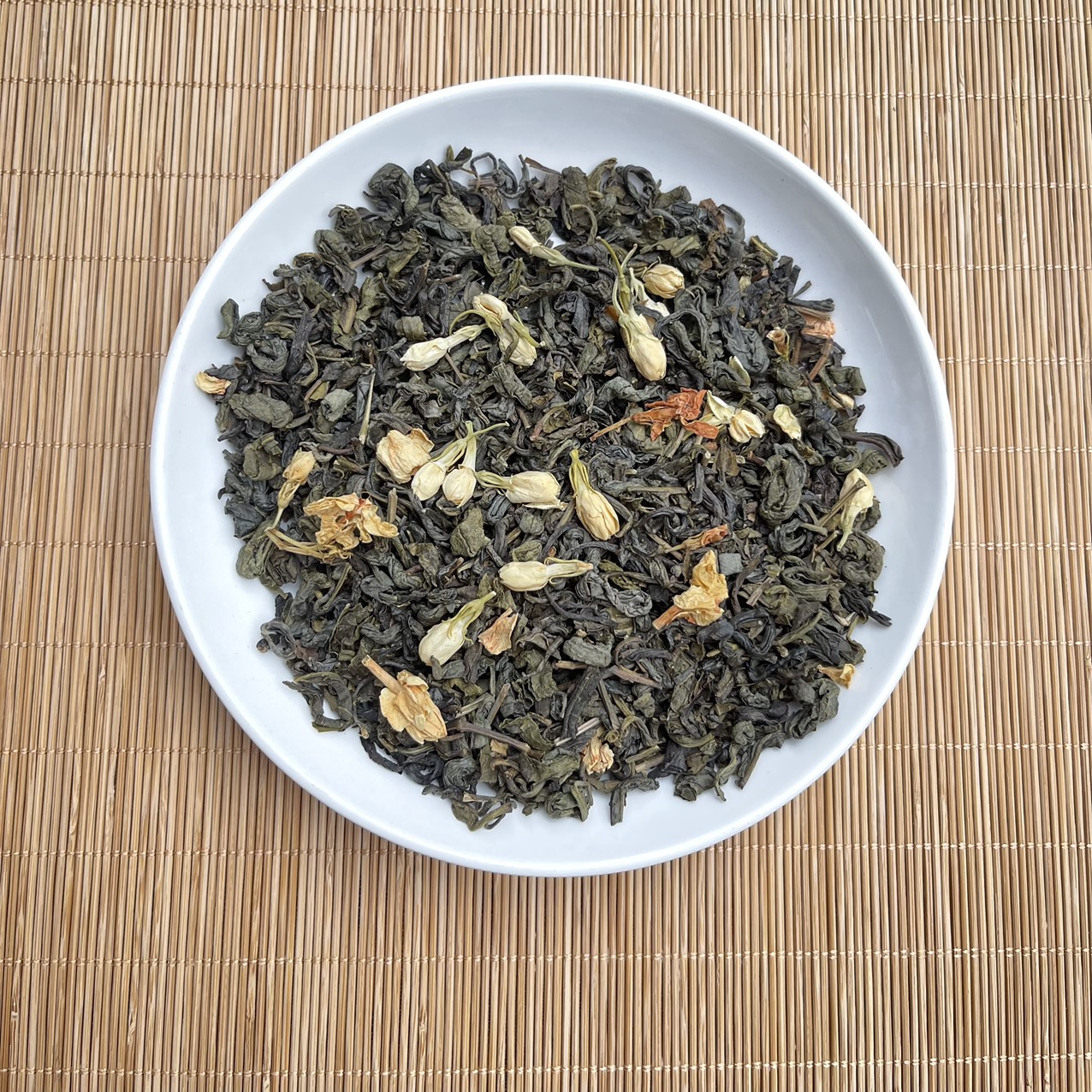 500G Trà xanh hoa lài , Lục Trà Nhài, nguyên liệu pha chế đậm vị trà.ướp hoa lài tự nhiên