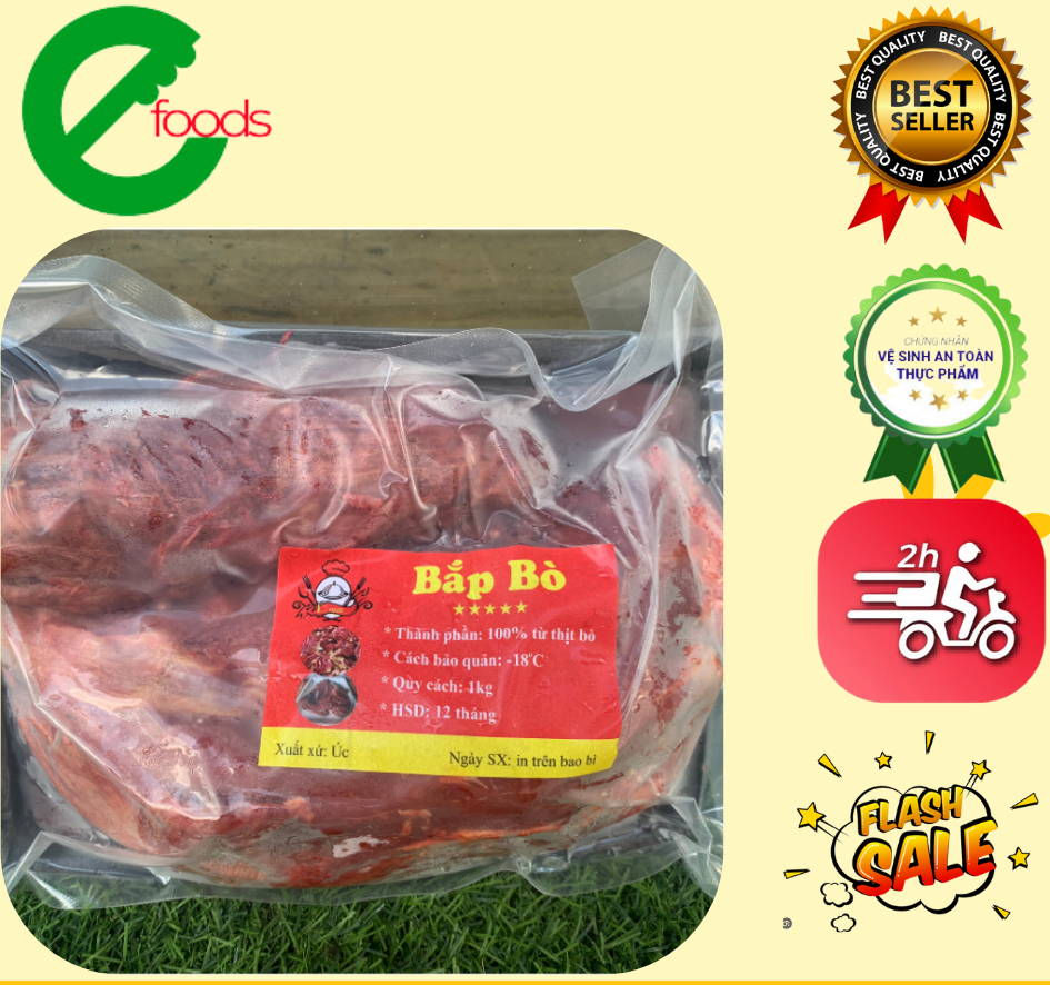 Bắp bò 1kg Tươi Ngon ( chọn giao hàng 2h)