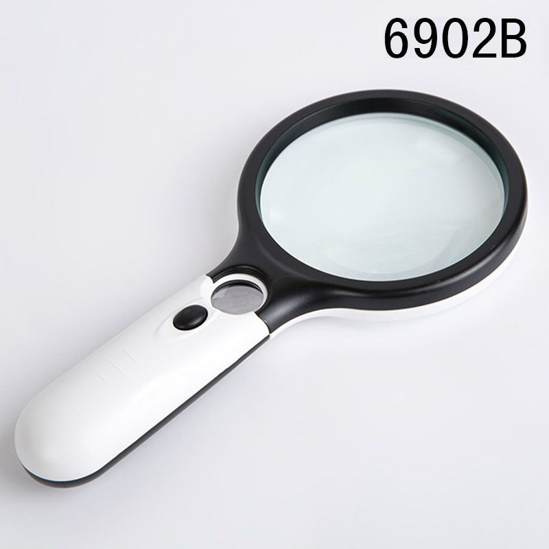 Kính lúp 6902a-b có đèn led hỗ trợ