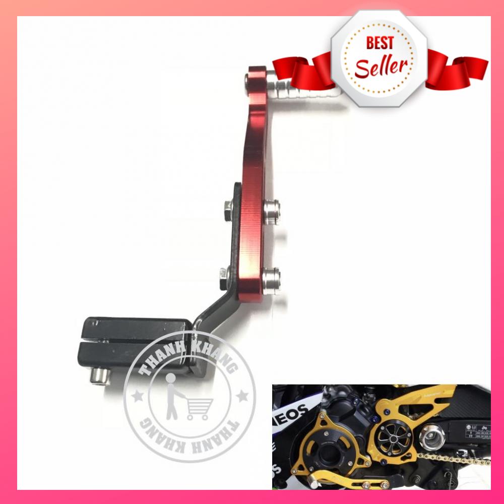 Cần số móc xe máy cnc màu đỏ thanh khang 006000086