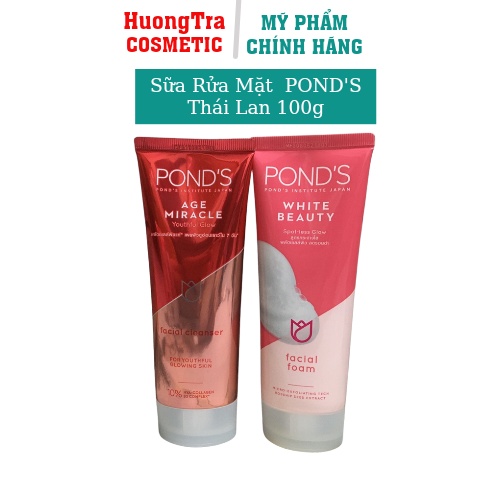 Sữa rửa mặt ponds thái lan 100g