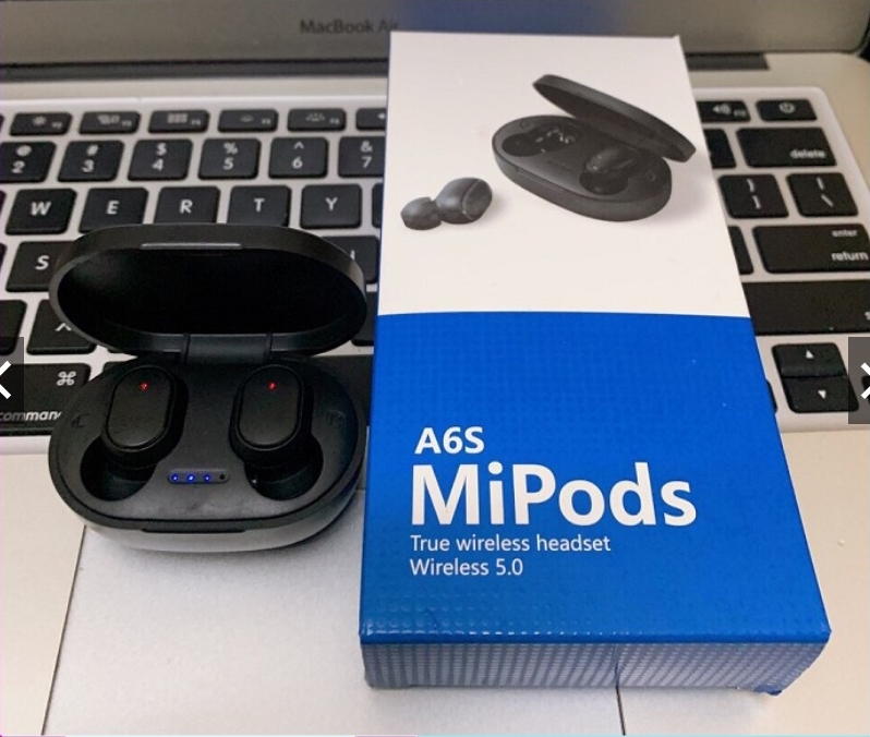 Tai nghe bluetooth mipods a6s nghe cực chất - bảo hành 12 tháng