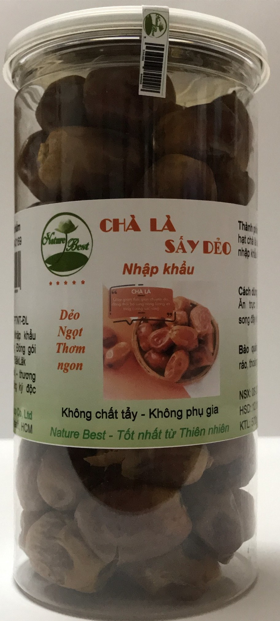 Chà là sấy dẻo nhập khẩu - hàng chuẩn công ty 500g
