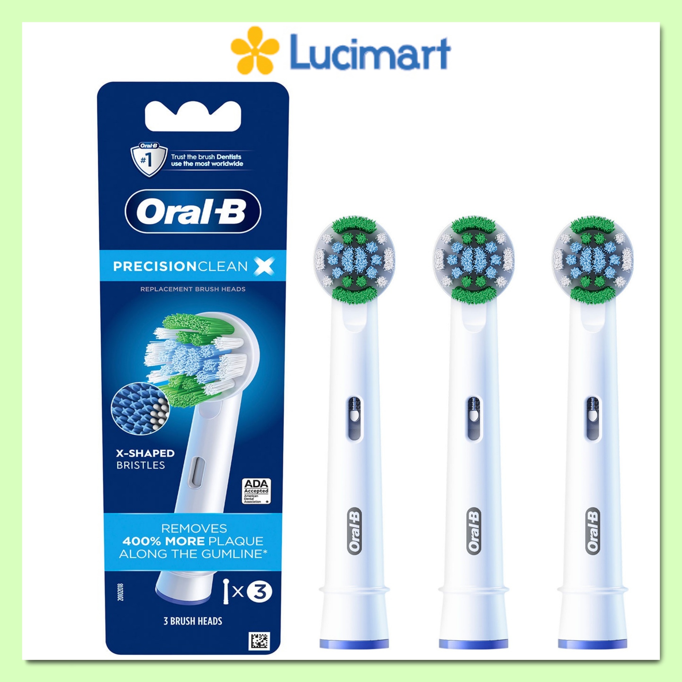 Đầu bàn chải điện Oral-B Precision Clean 1 hộp 3 cái