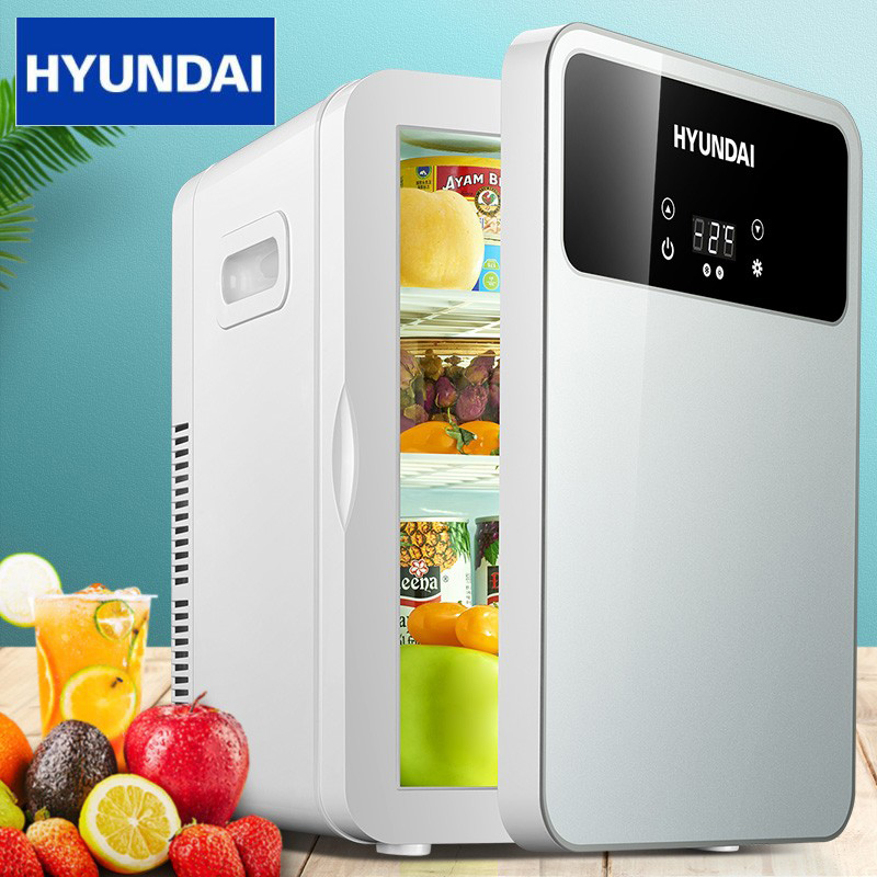 [ HÀNG CHÍNH HÃNG - CÓ ẢNH THẬT ] Tủ lạnh mini HUYNDAI - Tủ đựng mỹ phẩm - Tủ lạnh , tủ mát mini 20 Lít - Hai chiều nóng lạnh dùng cả trong nhà - Tủ lạnh mini 2 chế độ nóng lạnh - BẢO HÀNH 6 THÁNG - Có phân loại