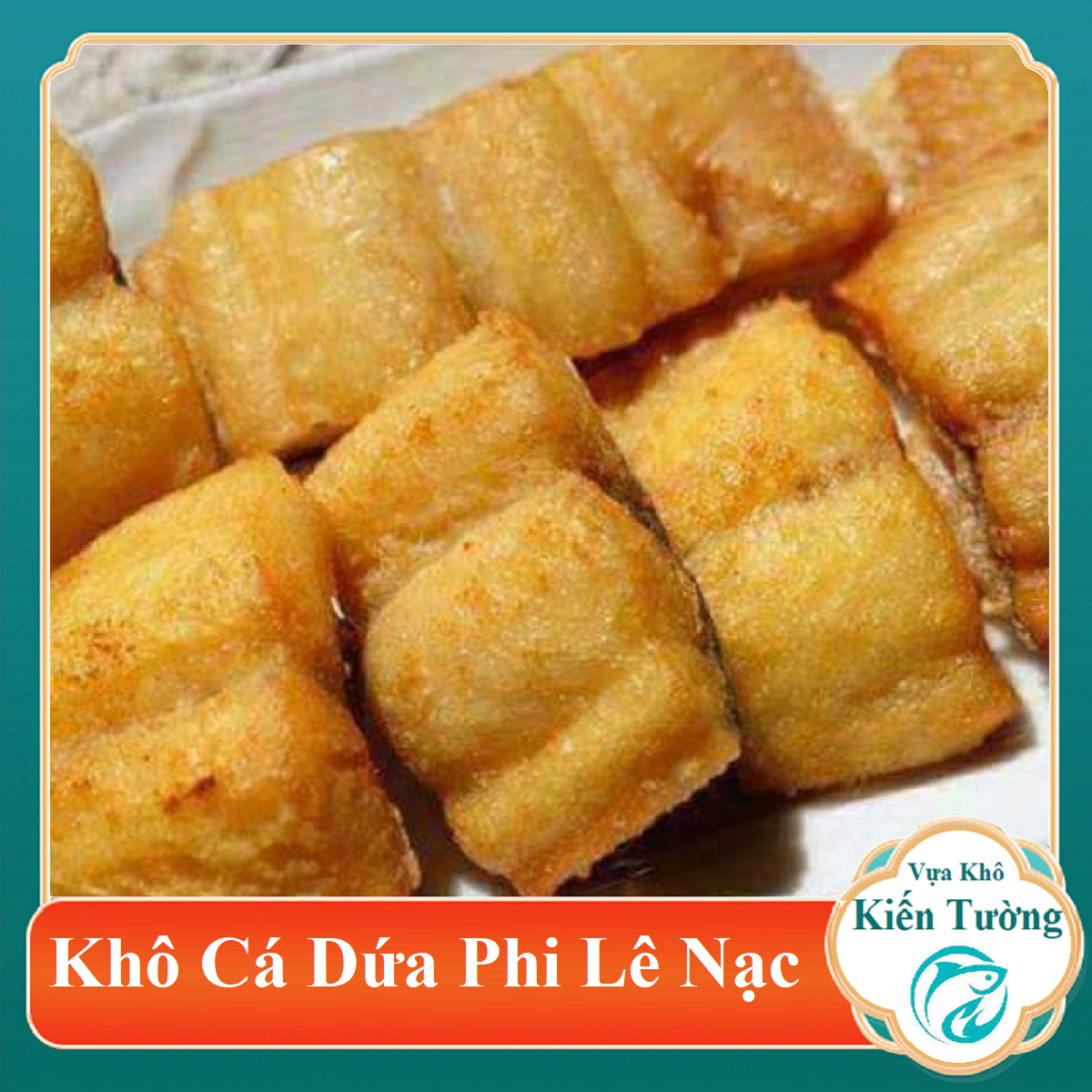 1kg KHÔ CÁ DỨA ĐÃ LÓC XƯƠNG CHÍNH HIỆU CẦN GIỜ- Vựa Khô Kiến Tường