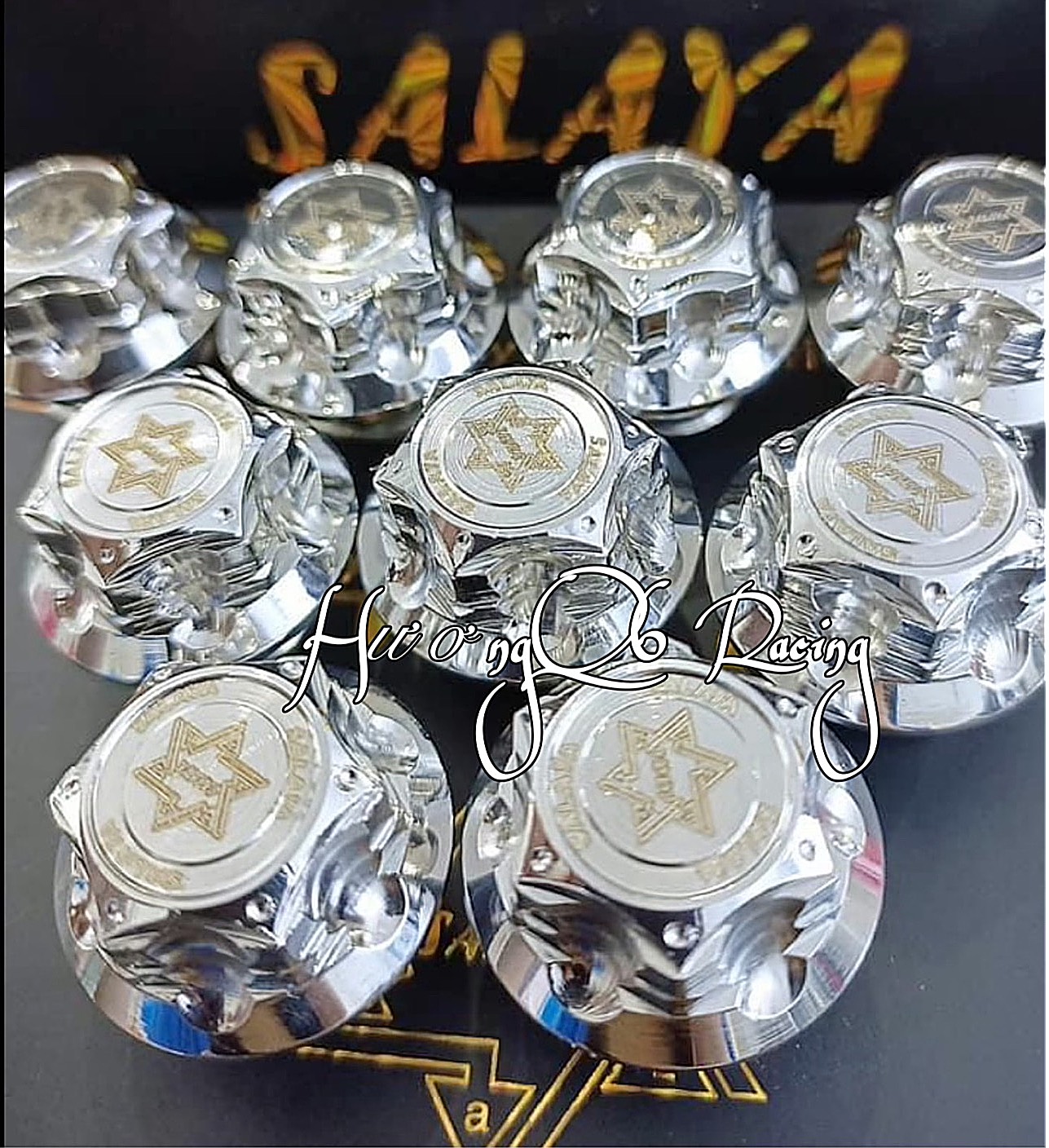 Ốc Nắp Nhớt Salaya Inox 304 Mẫu Mới Cho Các Dòng Xe Ya - Honda, Su