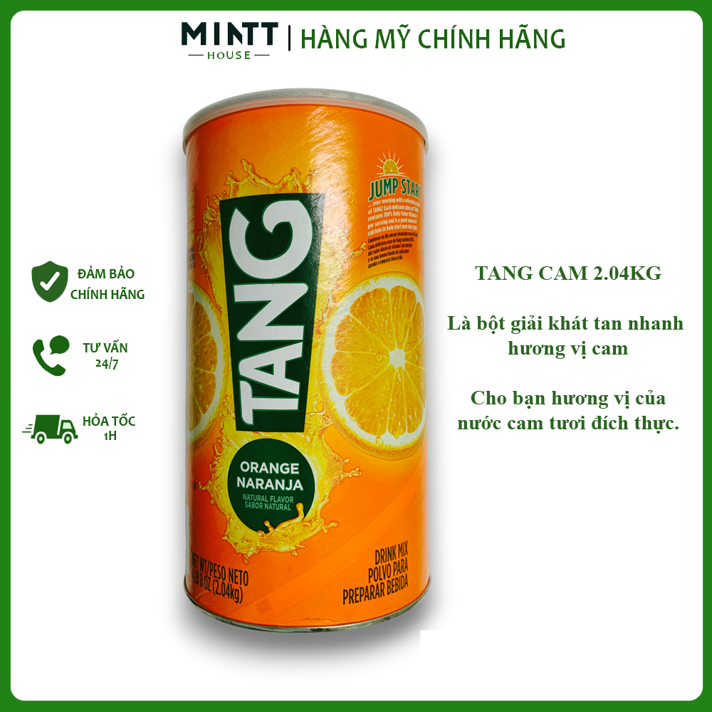 Bột Tang Cam của Mỹ 2.04Kg bổ sung Vitamin C