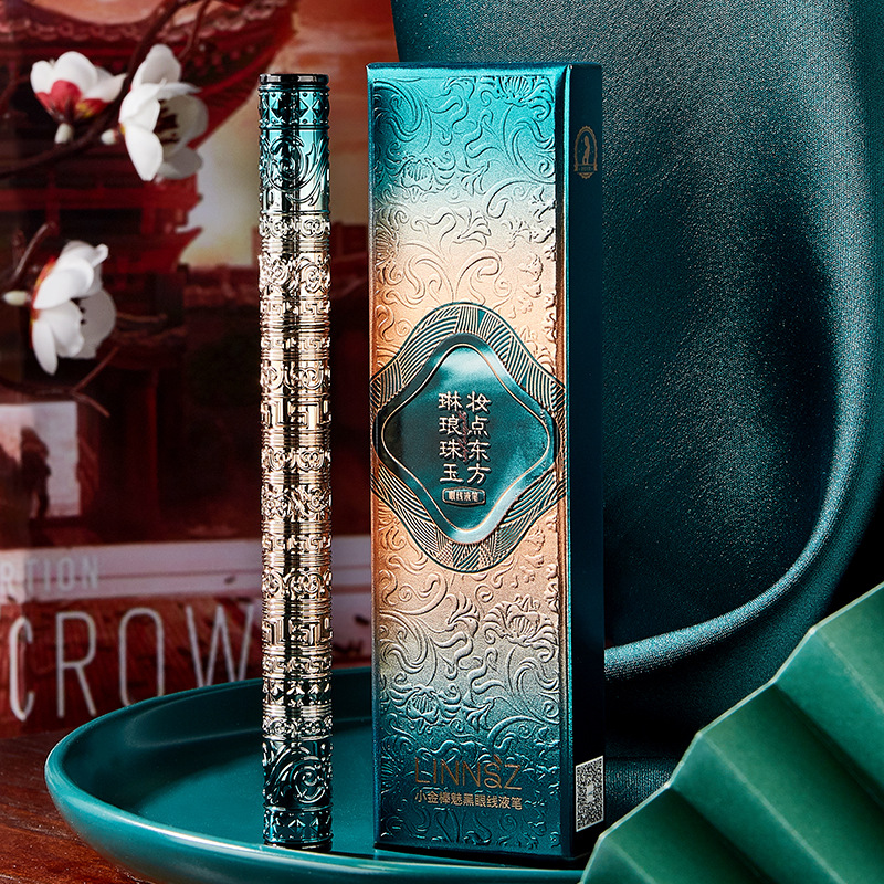 [HCM]Kẻ mắt nước siêu mảnh chống trôi Linnz Xanh