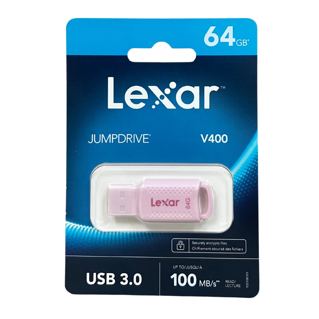 Usb lexar jumpdrive v400 32gb/ 64gb, chuẩn usb 3.0, tốc độ đọc 100mb/s - hàng chính hãng