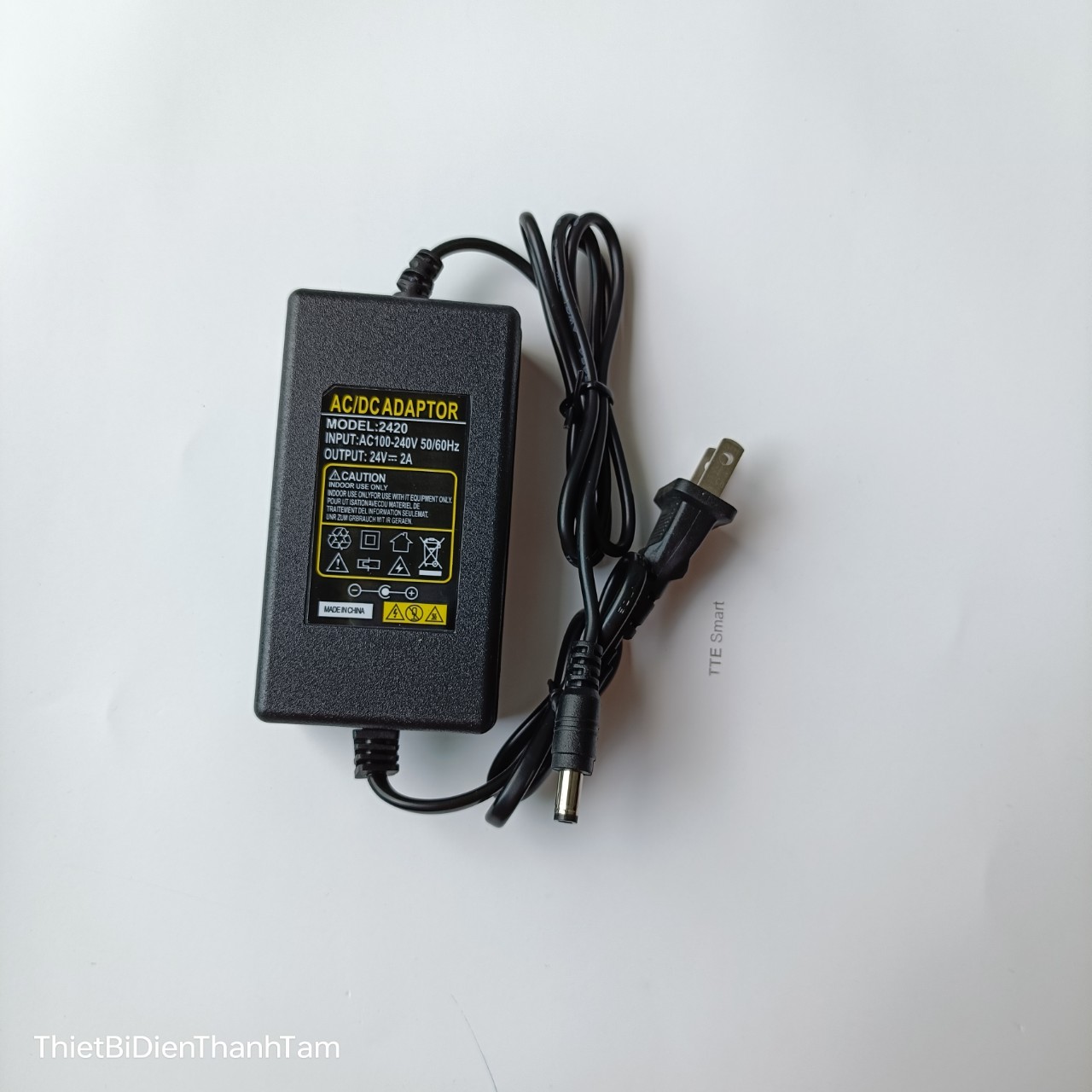 Bộ nguồn Adaptor 24VDC 2A / 24VDC 1A