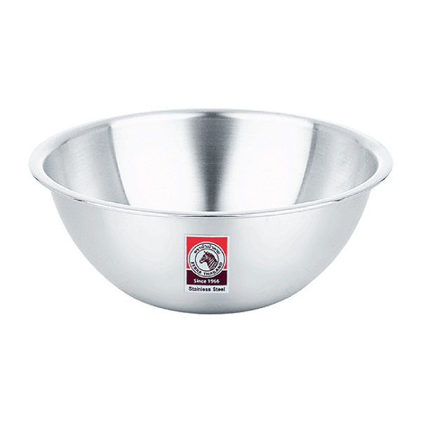 Thau thố trộn inox Zebra Thái Lan 21cm Inox 304