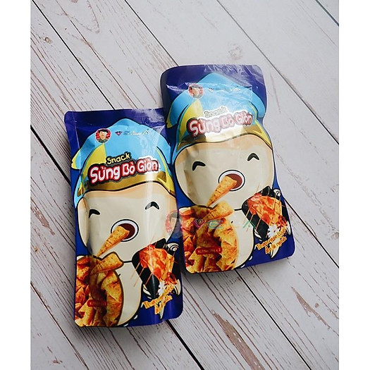 Bịch snack sừng bò giòn 30 gói