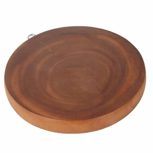 Thớt gỗ tròn size 26cm - Hàng Cty Quốc Việt - Xử lý mặt thớt đạt tiêu chuẩn