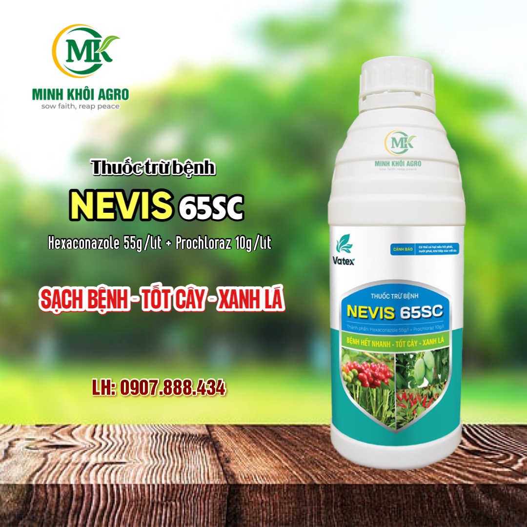 Thuốc trừ bệnh cây trồng Nevis 65SC | Tốt cây, xanh lá