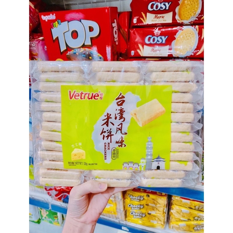 BÁNH GẠO ĐÀI LOAN VETRUE CÁC VỊ