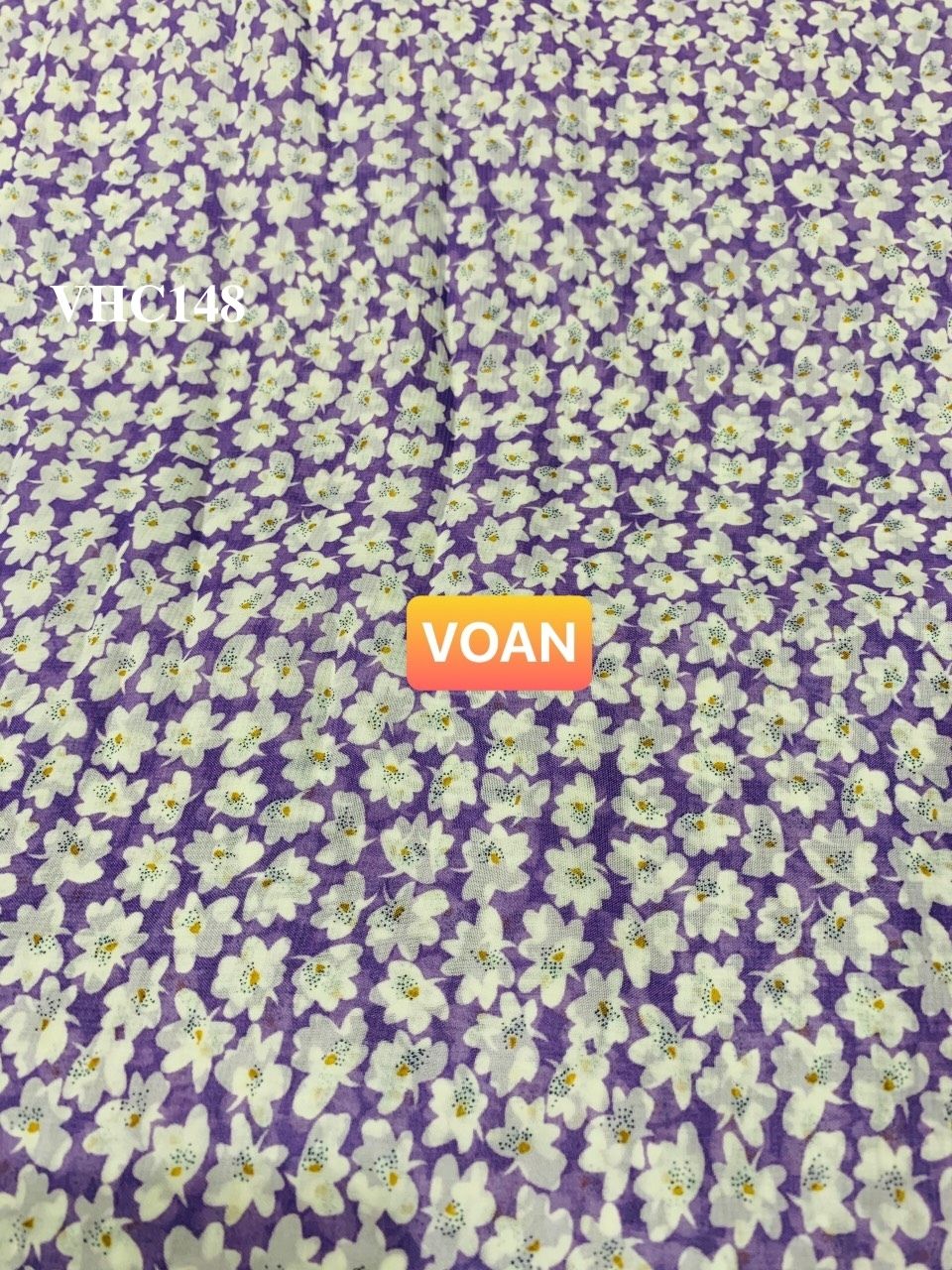 Vải voan nhật hoa nhí - dòng vải thông dụng - 1 mét x 1m5