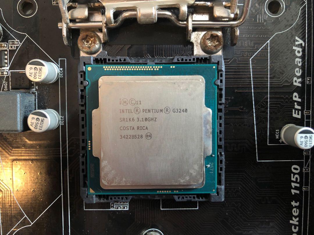 Intel Pentium g3220 G2B g3250 g3260 g3420 g3440 g3450 g3460 main running