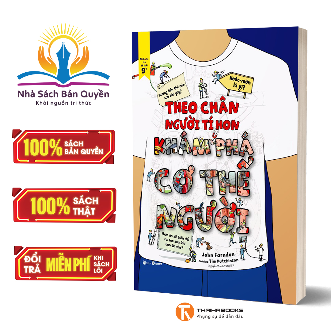 Sách - Theo chân người tí hon – Khám phá Cơ thể người