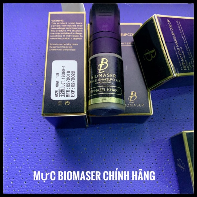 Mực phun xăm biomaser chính hãng /dụng cụ phun xăm minh minh