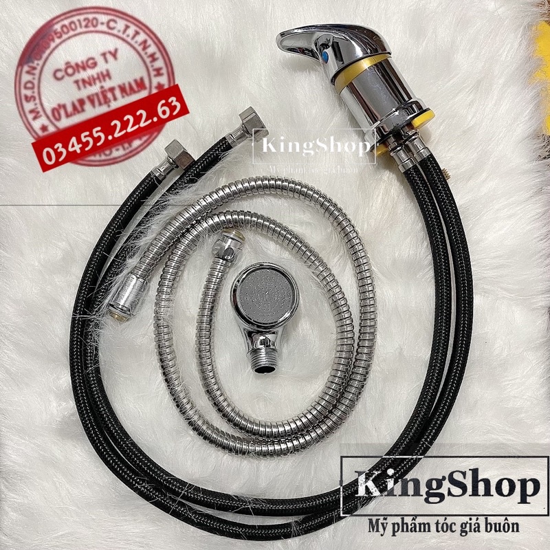 [FREESHIP] Gật Gù Vòi Sen INOX Của Bàn Gội Đầu , Giường Gội Đầu