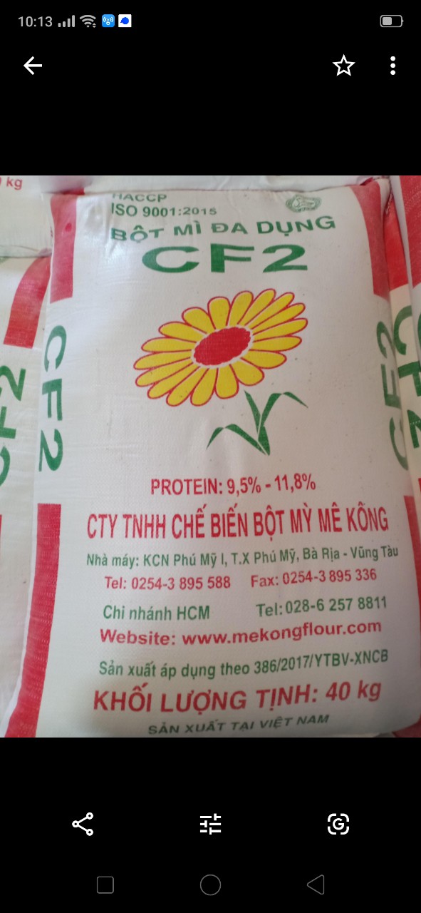 [HCM]BỘT MÌ ĐA DỤNG CF2 CHẤT LƯỢNG CAO