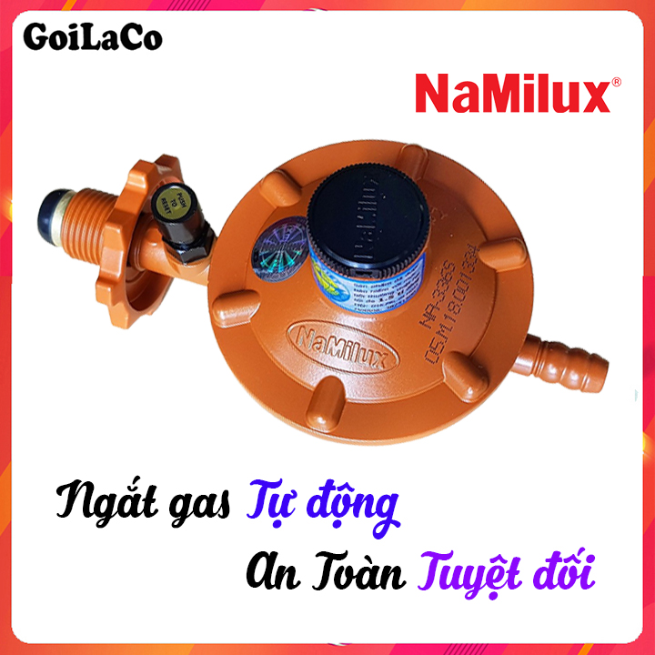 Van gas Namilux 336S  Ngắt Gas Tự Động, Bảo hành chính hãng