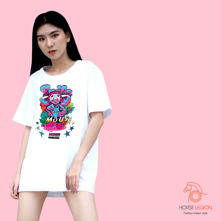 [HCM]Áo thun nữ local brand chuột chịu chơi