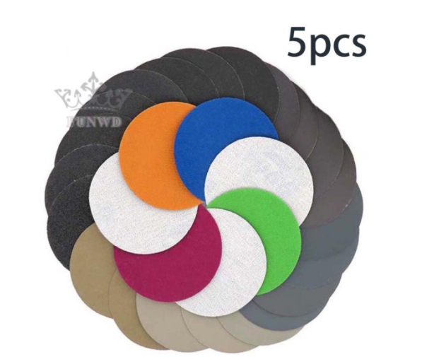 Bộ 5 Tờ Nhám Đĩa 5 Inches (từ 1000-7000) - Trường Thịnh Sài Gòn