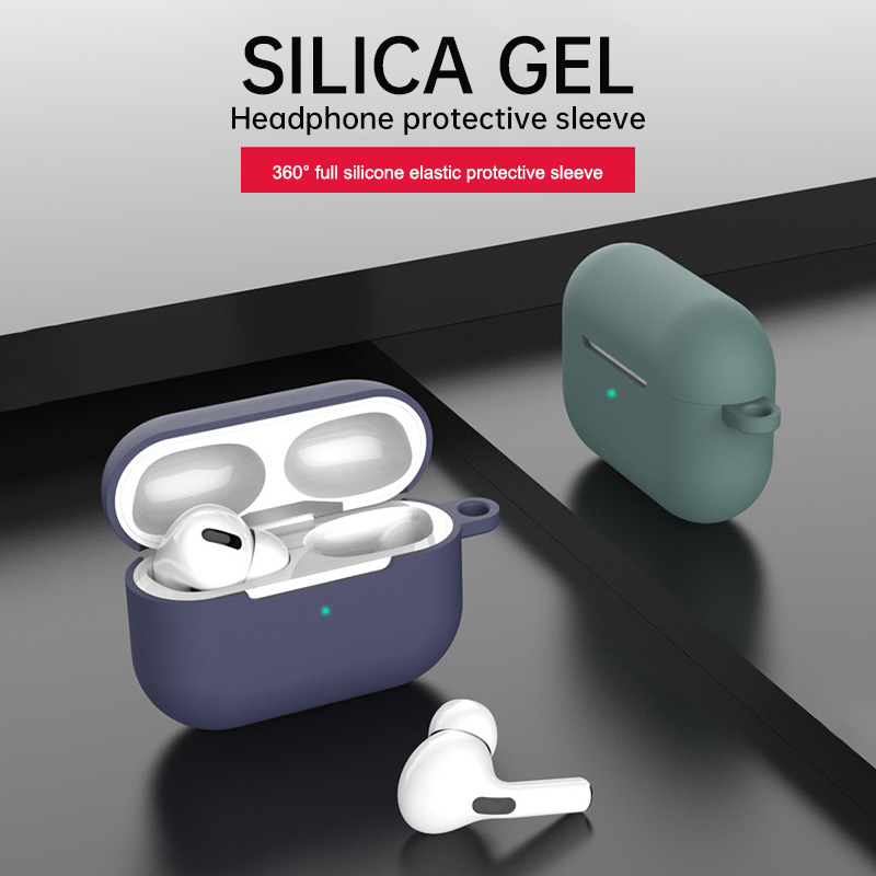 📱 Ứng dụng Airpods Pro bảo vệ trường hợp Apple không dây Bluetooth tai nghe Silicone bảo vệ trường hợp & SUNWUTIAN