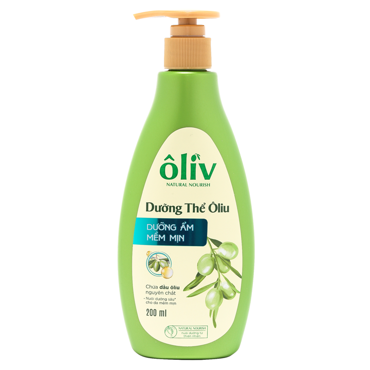 Sữa dưỡng thể ôliv dưỡng ẩm mềm mịn hương oliu 200ml