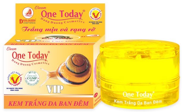 One today kem trắng da ban đêm 15g