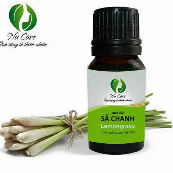 Tinh Dầu Sả Chanh Nguyên Chất NuCare - 5ml - có phiếu kiểm định chất lượng
