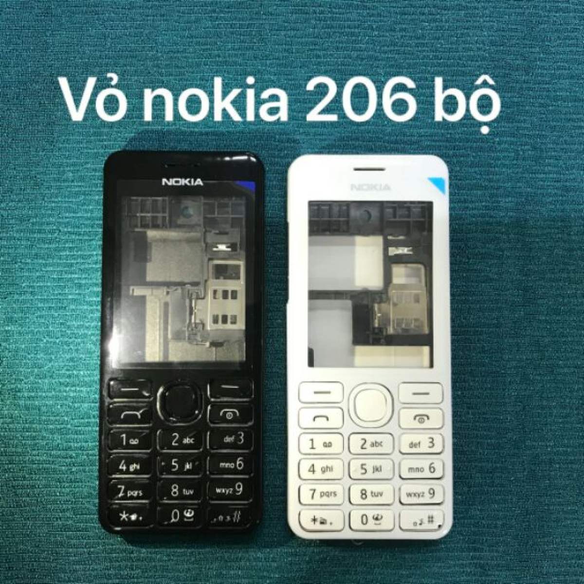 Vỏ phím Nokia 206 có kèm theo phím