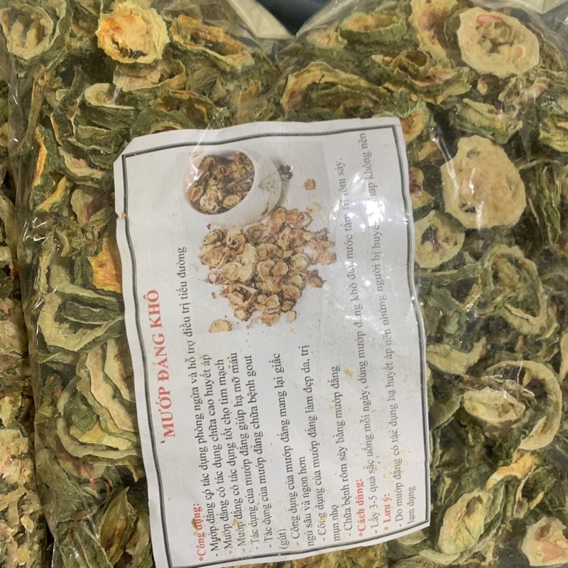 Mướp đắng khô thái lát 1kg