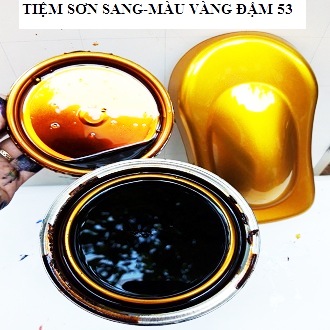 1 lạng màu vàng đậm Candy 53 cho xe máy, ô tô sang trọng, đẳng cấp bền đẹp với thời gian
