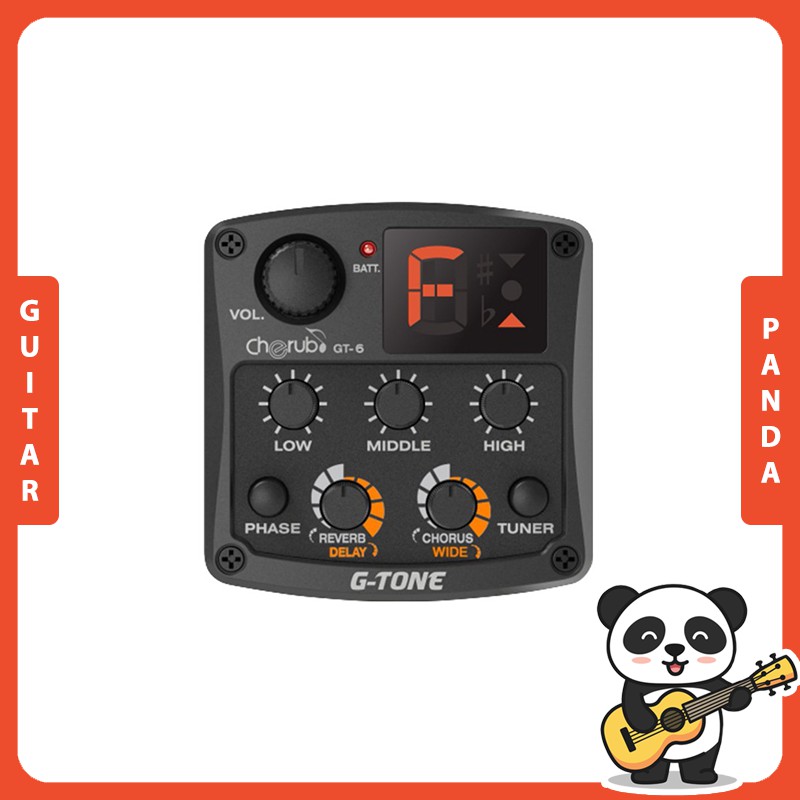 Eq guitar cherub gt-4 eq guitar cherub gt-6 thiết bị chỉnh âm guitar